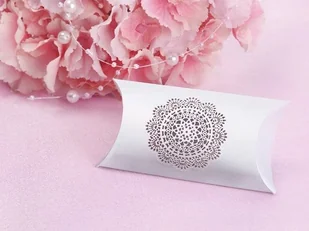 PartyDeco Pudełeczka, biały, 6x6x5,5cm PUDP23-008 - Pudełka i szkatułki - miniaturka - grafika 4