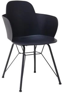NoName STYLOWE KRZESŁO W KOLORZE CZARNYM EMMA SL-7046W CZARNE - Pozostałe meble ogrodowe - miniaturka - grafika 2
