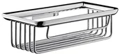 Koszyki łazienkowe - Emco EMCO 354500104 koszyk na gąbkę, system 2 200 X 100 X 60 MM, chromowany 354500104 - miniaturka - grafika 1