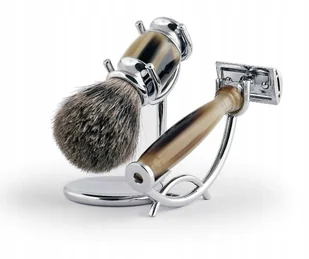 Zestaw do golenia z maszynką i pędzlem Frank S. - Zestawy kosmetyków męskich - miniaturka - grafika 2