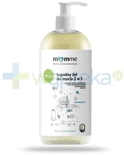 MomMe łagodny żel 2 w 1 dla maluszka 500 ml - Kosmetyki kąpielowe dla dzieci - miniaturka - grafika 3