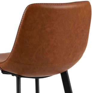 Actona Stołek barowy Oregon PU brandy Low - Taborety i hokery - miniaturka - grafika 16