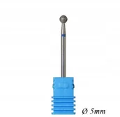 Frezarki do paznokci - Frez diamentowy kulka 5mm do skórek Paznokci - miniaturka - grafika 1