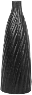 Beliani Wazon dekoracyjny czarny 54 cm FLORENTIA - Poduszki ogrodowe - miniaturka - grafika 2