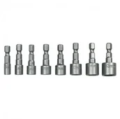 Bity - TOPEX Nasadki wkrętakowe 1/4", zestaw 8 szt. TOP-39D387 - miniaturka - grafika 1