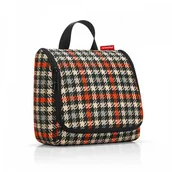 Kosmetyczki, organizery i kuferki - Reisenthel kosmetyczka toiletbag glencheck red RWH3068 - miniaturka - grafika 1