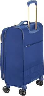 Delsey Walizka kabinowa poszerzana Montrouge 55 cm SLIM Niebieska 002018803-02 - Walizki - miniaturka - grafika 11