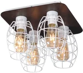 Lampy sufitowe - Kaja ALFRED OLSZEWSKI Żyrandol K-3973 z serii SPIRO II - miniaturka - grafika 1