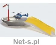 Figurki dla dzieci - Siku World śmigłowiec Landeplatz 5506 - miniaturka - grafika 1