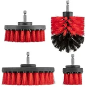 Akcesoria do elektronarzędzi - Verto Zestaw szczotek czyszczących na wiertarkę, 4 szt. - miniaturka - grafika 1