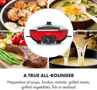 Klarstein GQ23-Tafelrunde - Raclette - miniaturka - grafika 5