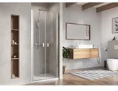 Ścianki i drzwi prysznicowe - Radaway Nes 8 DWD I 100x200 przejrzyste (40L+60R) 10077040-01-01L 10077060-01-01R - miniaturka - grafika 1