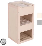 Drapaki dla kotów - Natural Paradise Natural Paradise wieża dla kota Daisy Jasnoszary - miniaturka - grafika 1