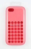 Etui i futerały do telefonów - FUTERAŁ SILICON SKIN APPLE MF036ZM-IPHONE 5C PINK - miniaturka - grafika 1