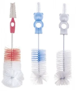 Canpol Babies Szczotka do butelek i do smoczków (zestaw) 2/413 - Akcesoria do karmienia - miniaturka - grafika 3