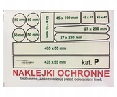 Akcesoria rowerowe - Nieznany Naklejki ochronne do roweru zestaw O duży 090091 - miniaturka - grafika 1