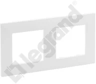 Klawisze i ramki - Legrand NILOE STEP RAMKA 2-KROTNA BIAŁA 863192 - miniaturka - grafika 1