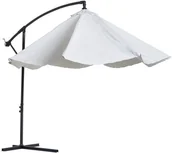 Parasole ogrodowe - Outsunny PARASOL OGRODOWY Z RĘCZNĄ KORBĄ 3 m kremowy - miniaturka - grafika 1