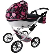 Wózki dla lalek - Duży Polski Wózek dla lalek lalkowy Mega Solidny ! - miniaturka - grafika 1