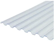 Pokrycia dachowe - POLYXO Płyta trapezowa PCV 250 x 90 cm przezroczysty Polyxo - miniaturka - grafika 1