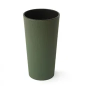 Donice - LAMELA doniczka LILIA ECO JUMPER 30 cm wysoka 57 cm leśna zieleń - miniaturka - grafika 1