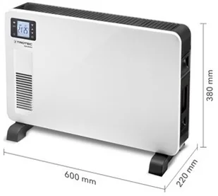 TROTEC Designerski konwektor TCH 2310 E - Ogrzewanie przenośne - miniaturka - grafika 2