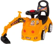Jeździki dla dzieci - Jeździk pchacz koparka z klaksonem KX7293 - miniaturka - grafika 1