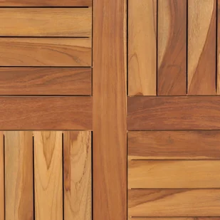 vidaXL Blat stołu, lite drewno tekowe, okrągły, 2,5 cm, 70 cm vidaXL - Blaty meblowe i parapety okienne - miniaturka - grafika 2