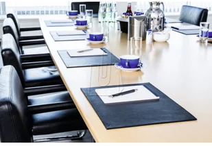 Durable Podkład na biurko ze skóry 420 x 300 mm czarny 7304-01 - Podkładki na biurko - miniaturka - grafika 3