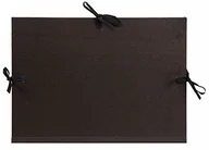 Teczki i skoroszyty - Clairefontaine Clairefontaine Teczka Kraft Art, A3+, 3 wstążki - czarna 37200C - miniaturka - grafika 1