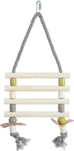 Zolux Drabinka na sznurku z drewnianymi szczeblami, różne wzory Dostawa GRATIS od 99 zł + super okazje - Klatki i wyposażenie dla ptaków - miniaturka - grafika 4