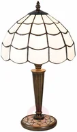 Lampy stojące - Clayre & Eef Lampa stołowa Wiebke w stylu Tiffany - miniaturka - grafika 1