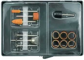 Akcesoria do elektronarzędzi - Vorel Końcówki do szlifierki wielofunkcyjnej, kpl. 13szt. 25410 - miniaturka - grafika 1