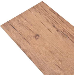 Panele podłogowe z PVC, 5,26 m, 2 mm, orzechowy brąz - Panele podłogowe - miniaturka - grafika 7