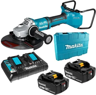 Makita Akumulatorowa szlifierka kątowa AWS DGA901T2U1 2x18V 2x5.0Ah - Szlifierki i polerki Makita Akumulatorowa szlifierka kątowa AWS DGA901T2U1 2x18V 2x5.0Ah - Szlifierki i polerki - miniaturka - grafika 1