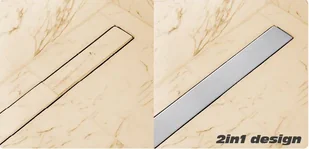 Fala ODPŁYW LINIOWY SNAKE 90 CM WET&DRY 75344 - Syfony - miniaturka - grafika 2