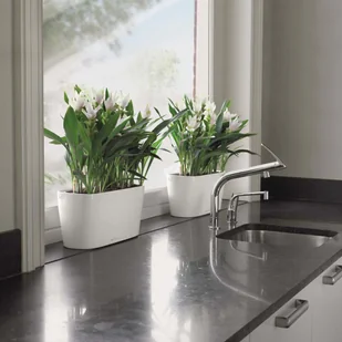 Lechuza Donica Delta 20 ALL-IN-ONE, biała, wysoki połysk, 15560 - Donice - miniaturka - grafika 7