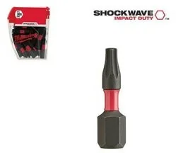 MILWAUKEE DOSTAWA w 24h MILWAUKEE BIT UDAROWY TX40 25MM SHOCKWAVE II 25PC 100% POZYTYWNYCH KOMENTARZY Z ALLEGRO! 4932 4308 89 - Bity - miniaturka - grafika 3
