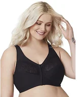 Biustonosze - Glamorise Damski biustonosz z pełną osłoną, czarny, 115C 1210BLK50C - miniaturka - grafika 1