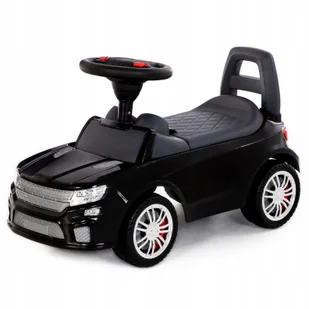 Samochód Jeździk Super Car Czarny Polesie - Jeździki dla dzieci - miniaturka - grafika 2
