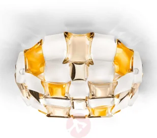 Slamp Mida lampa sufitowa 67 cm bursztyn/biała - Lampy sufitowe - miniaturka - grafika 2