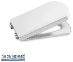 Roca Deska sedesowa twarda wolnoopadająca do miski podwieszanej 56 cm biała Hall - Deski sedesowe - miniaturka - grafika 2