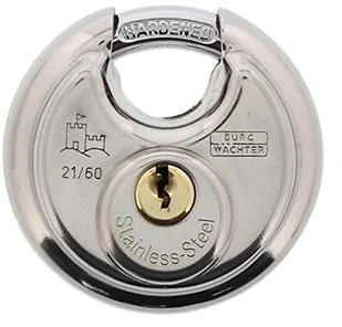 Burg Wächter Circle 21 60 SB kłódka, grubość pałąka 8 mm, ochrona przed obcięciem, 2 kluczyki, bardzo twarda - Kłódki Burg Wächter Circle 21 60 SB kłódka, grubość pałąka 8 mm, ochrona przed obcięciem, 2 kluczyki, bardzo twarda - Kłódki - miniaturka - grafika 1