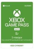 Kody i doładowania cyfrowe - Microsoft Xbox Game Pass PC 3 miesiące - miniaturka - grafika 1