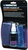 Środki i akcesoria czyszczące do komputerów - Manhattan Zestaw czyszczący do LCD 60ml płyn/pędzel/szmatka z mikrofibry 421010 - miniaturka - grafika 1