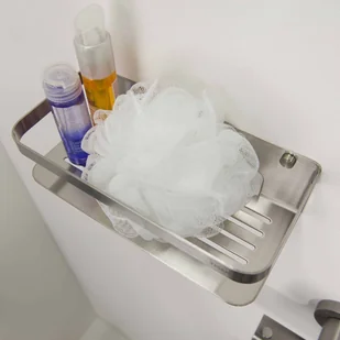 Tiger Koszyk łazienkowy Caddy, srebrny, 1400030946 Coram - Koszyki łazienkowe - miniaturka - grafika 4