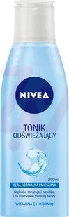 Nivea Aqua Effect Tonik Odświeżający Do Cery Normalnej i Mieszanej 200ml - Toniki i hydrolaty do twarzy - miniaturka - grafika 4