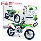 Figurki dla dzieci - Kawasaki Kx 450 Cross Model Do Składania 1:12 - miniaturka - grafika 1