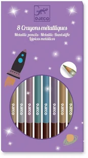 Djeco Kolory 12 pióra z metalu - Akcesoria do gier planszowych - miniaturka - grafika 4