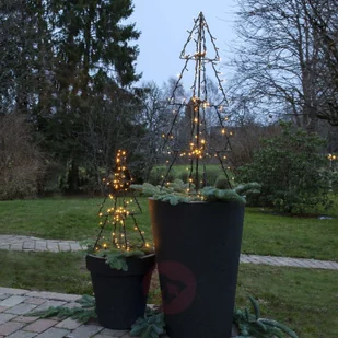 Best Season Zewnętrzna dekoracja LED Light Tree Foldy, 50 cm - Oświetlenie świąteczne - miniaturka - grafika 4